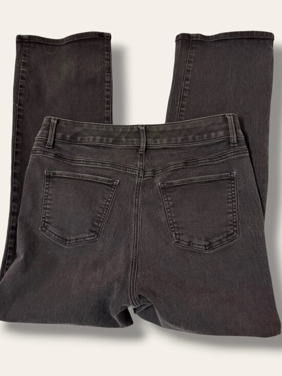Talbots Denim - Talbots Jeans Womens 10P Barely Boot Jean Petite Stretch Bootcut Black Denim